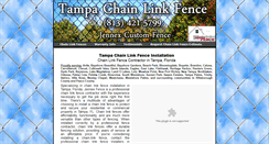 Desktop Screenshot of chainlinkfencestampa.com